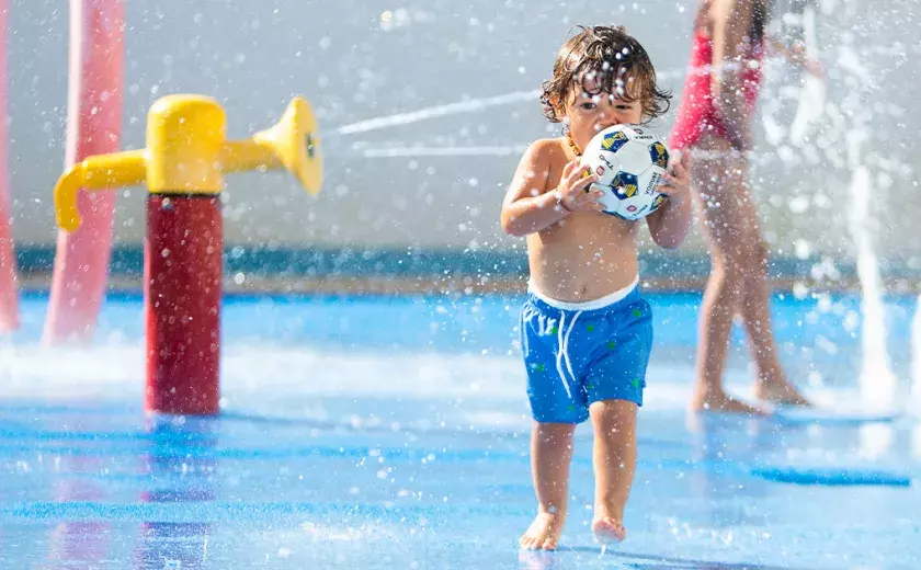 Splashzone du camping Les Embruns